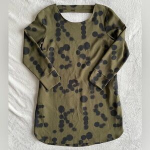 𝅺OTTOD’AME women’s kiss print short dress 12